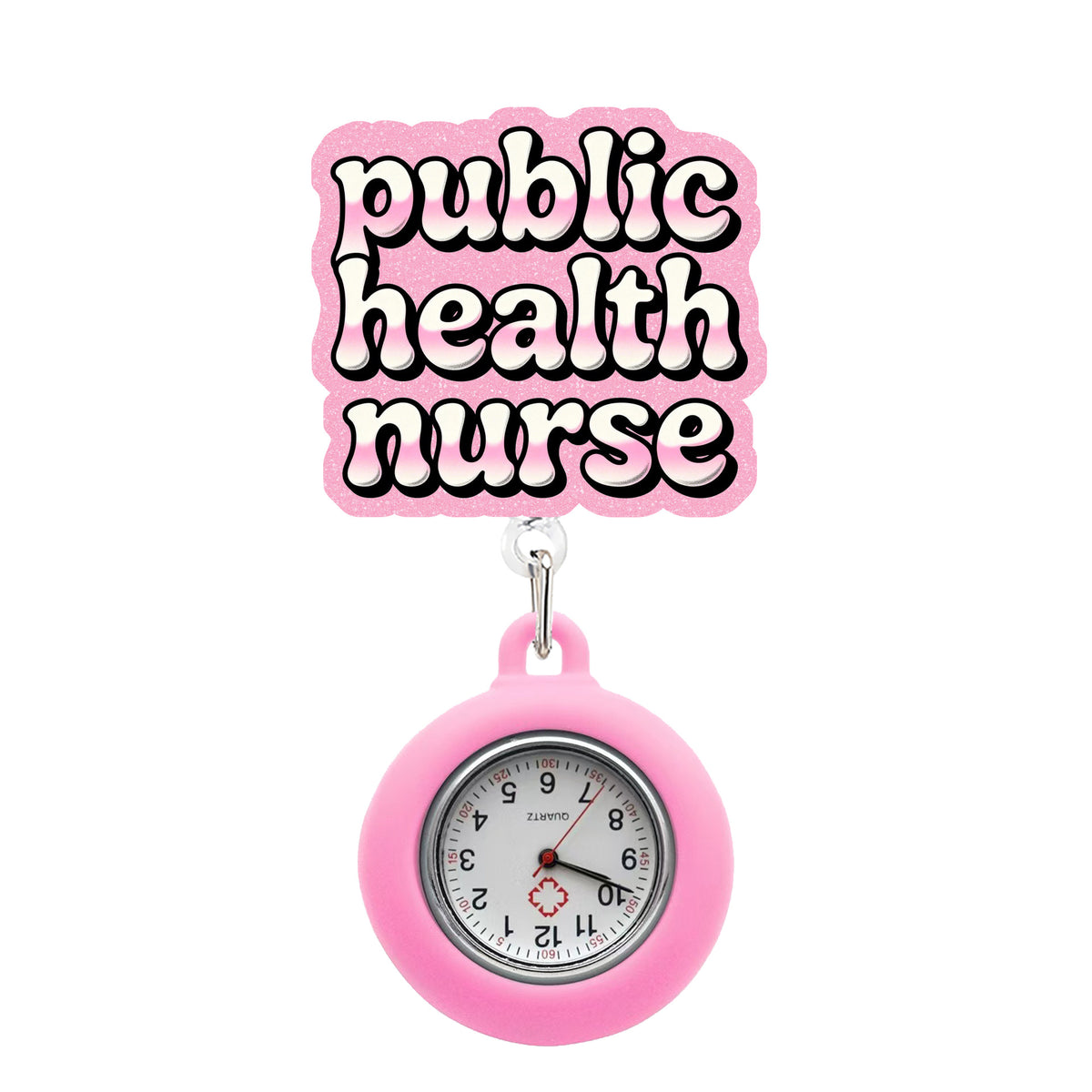 Medical Title Nurse Watch Nurse Badge Holder