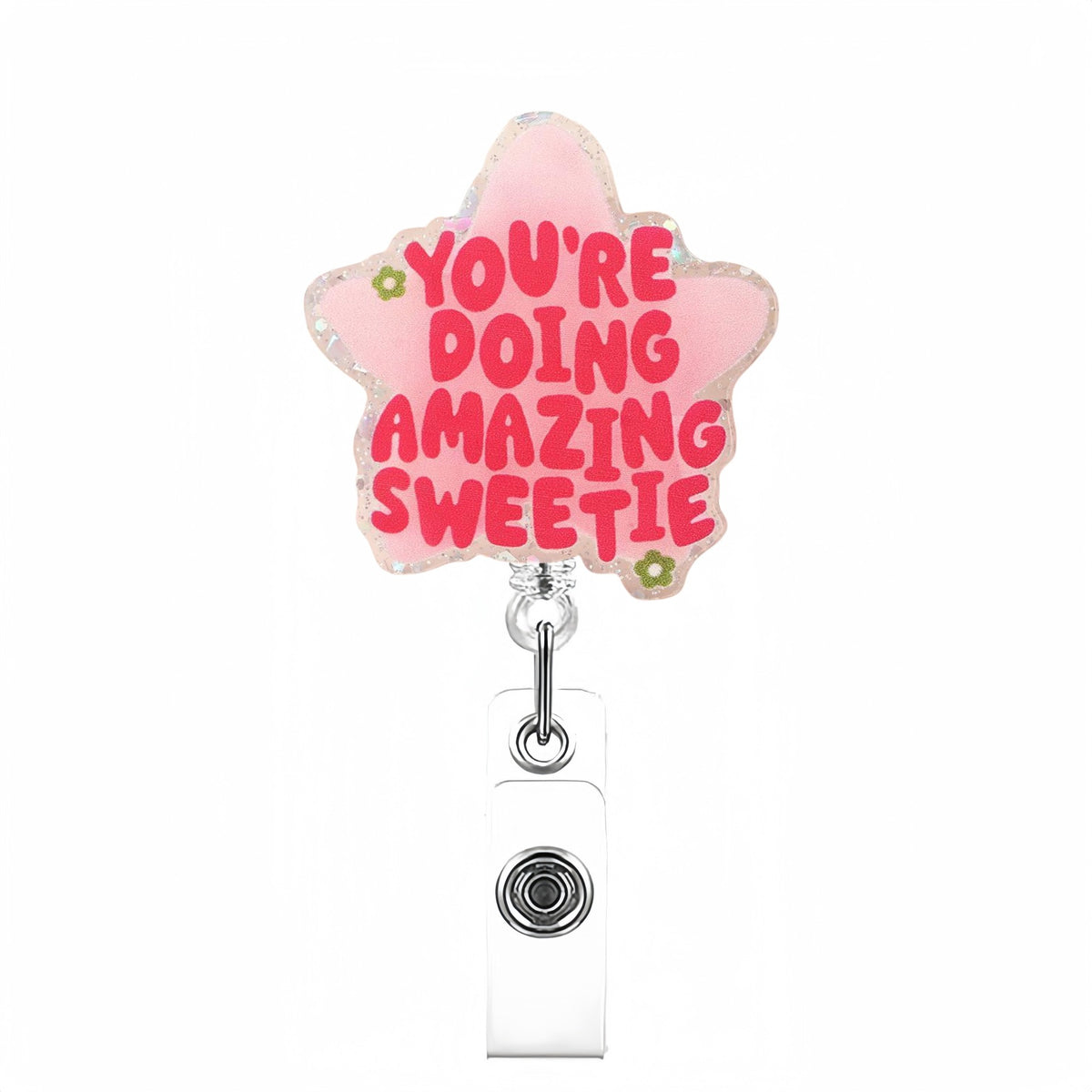 Acrylic Designs Nurse Badge Holder