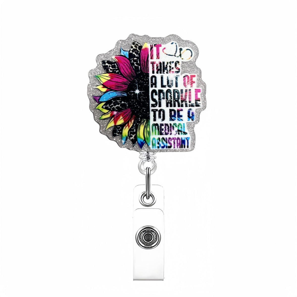 Acrylic Designs Nurse Badge Holder