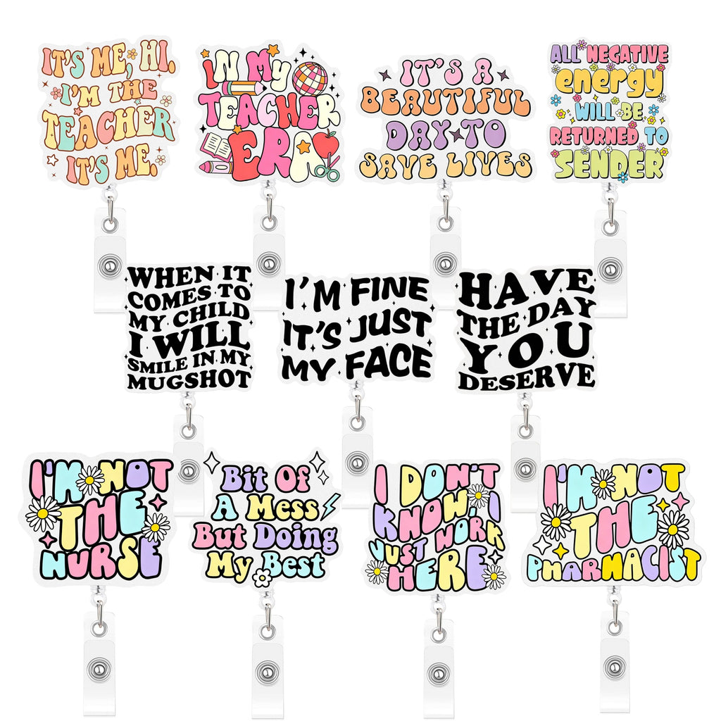 Medical Quotes Nurse Badge Holder