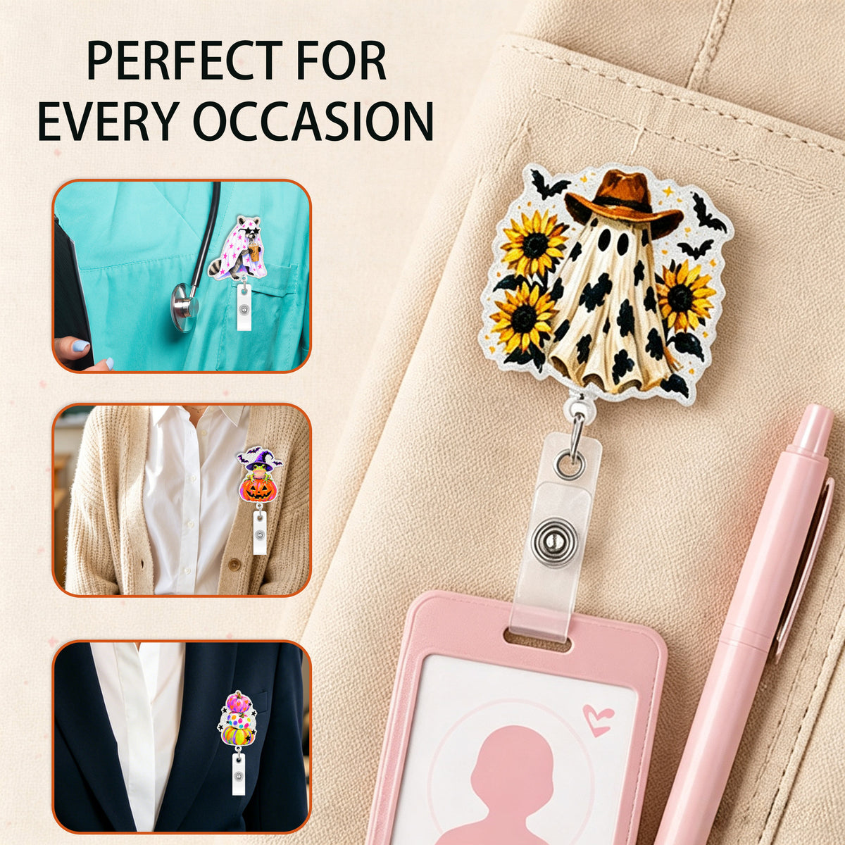 Acrylic Designs Nurse Badge Holder