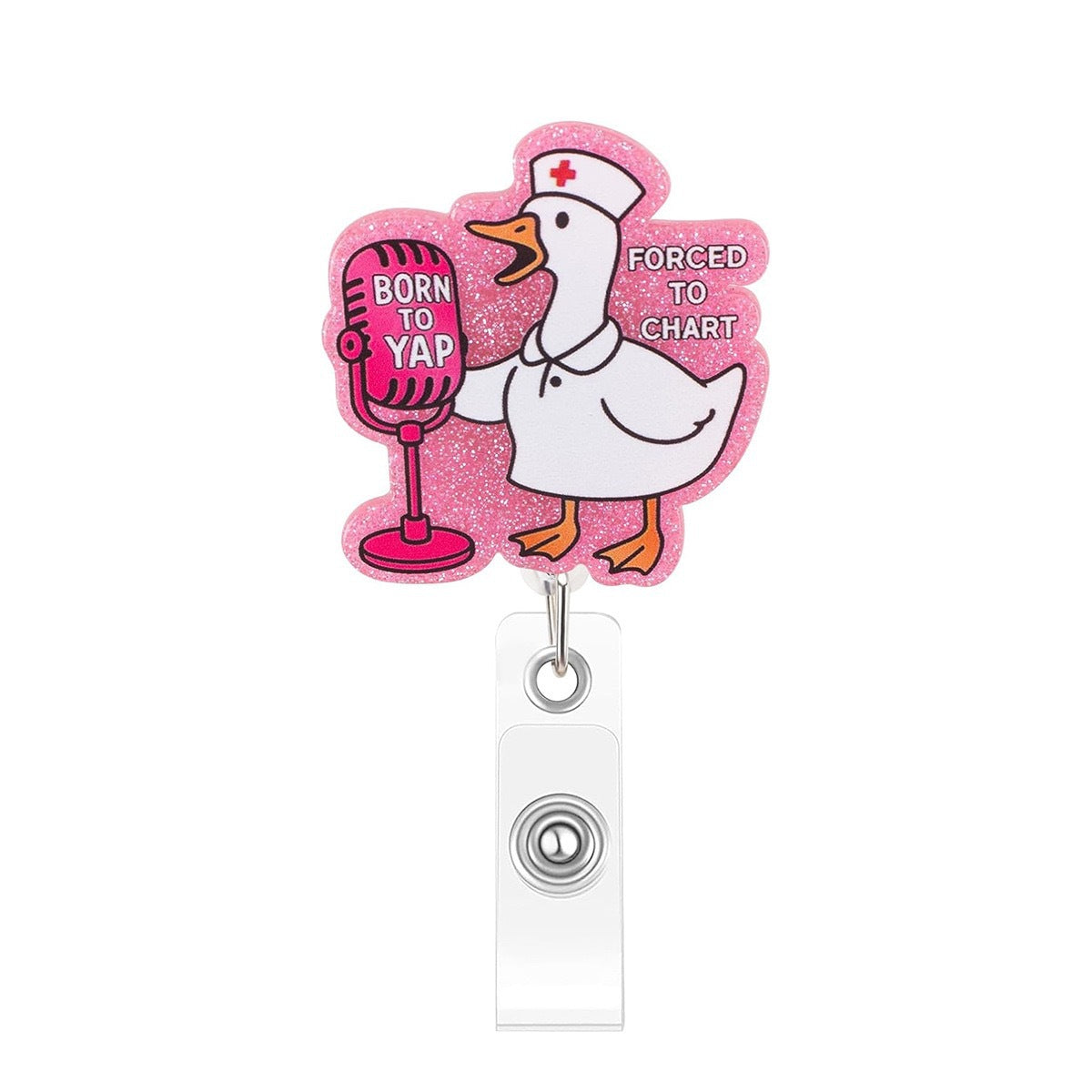Acrylic Designs Nurse Badge Holder