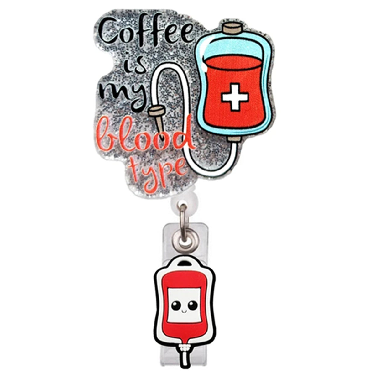 Medical Icons Nurse Badge Holder