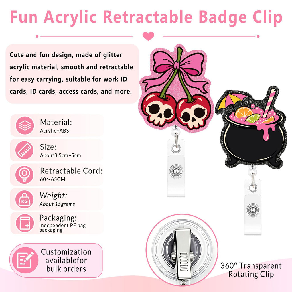 Acrylic Designs Nurse Badge Holder