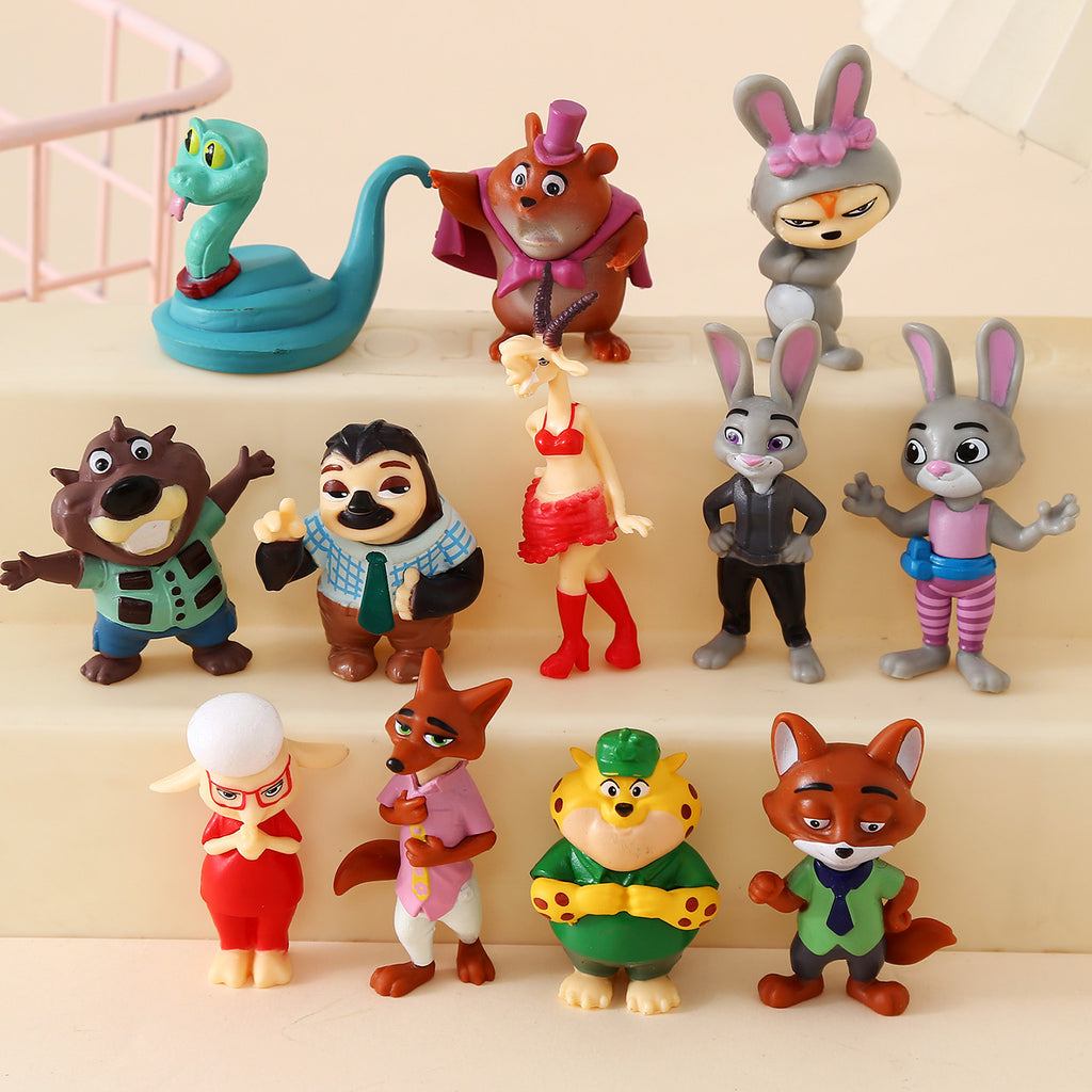 Zootopia Figure Topper Set