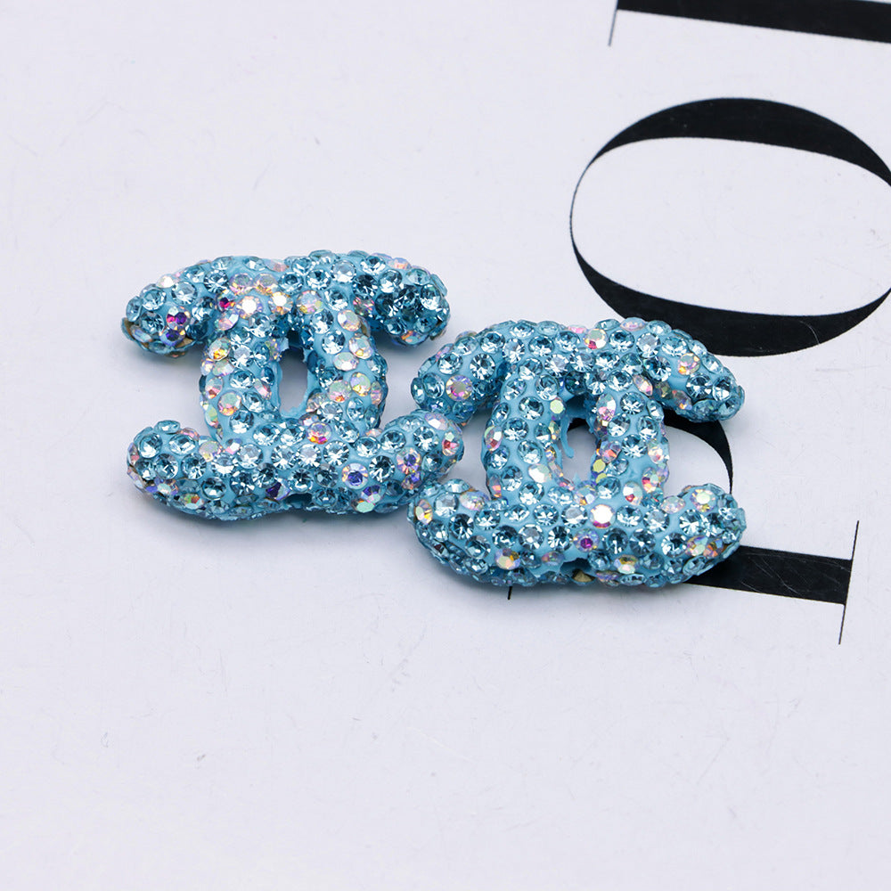 CC Designer Rhinestone Bead Topper