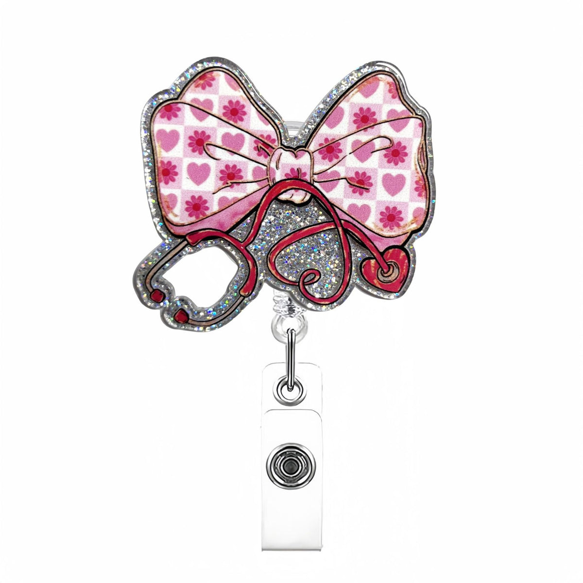 Bow Collection Nurse Badge Holder