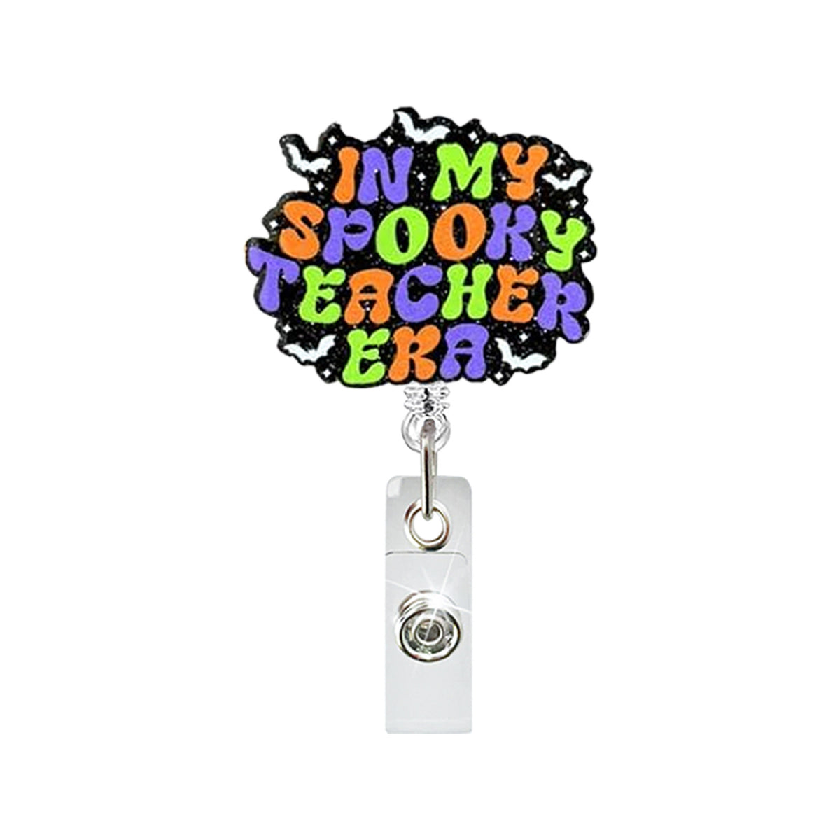 Halloween Quotes Nurse Badge Holder