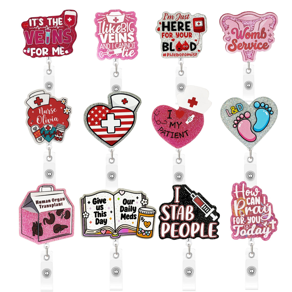 Nurse Theme Nurse Badge Holder