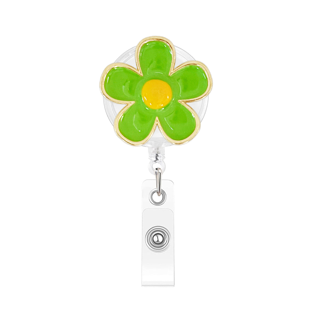 Daisy Flower Nurse Badge Holder