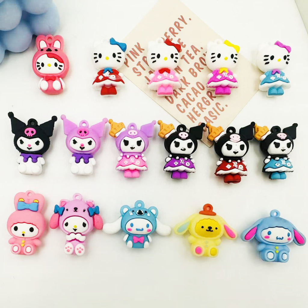 Kuromi Hello Kitty Friends Topper