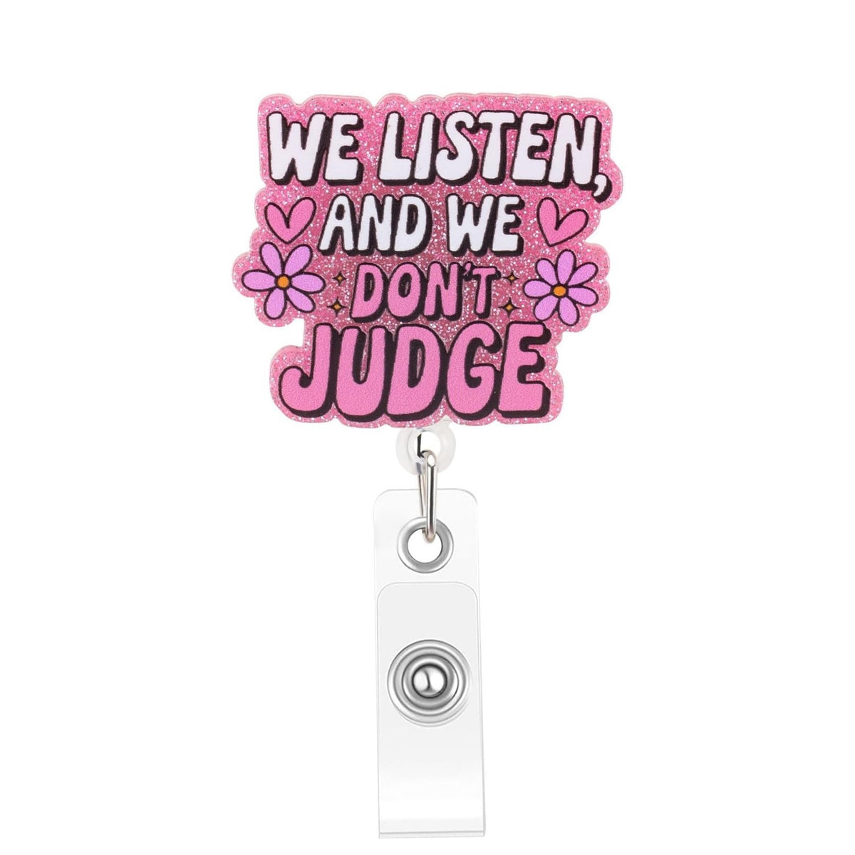 Acrylic Designs Nurse Badge Holder