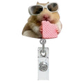 Funny Mouse Nurse Badge Holder