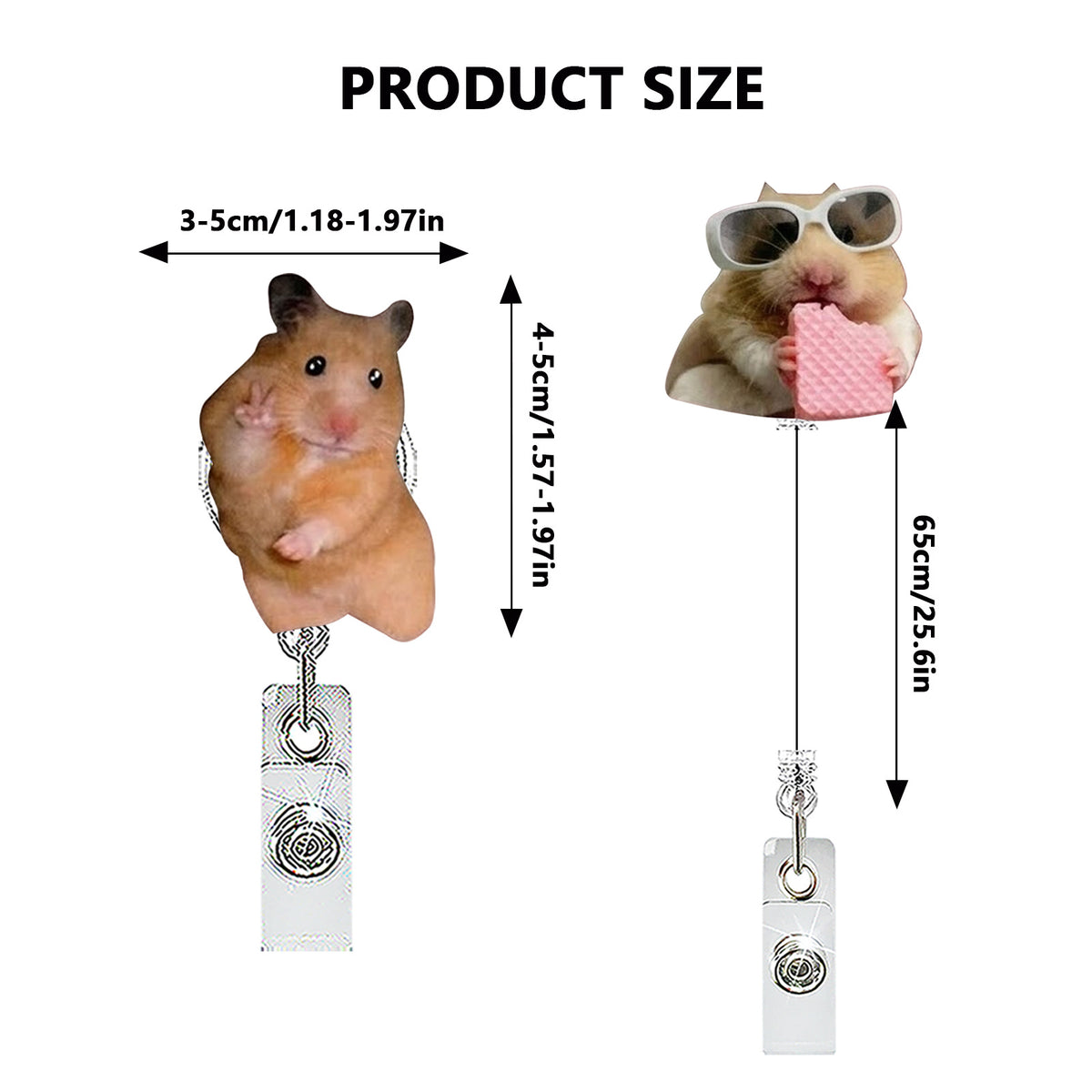 Funny Mouse Nurse Badge Holder