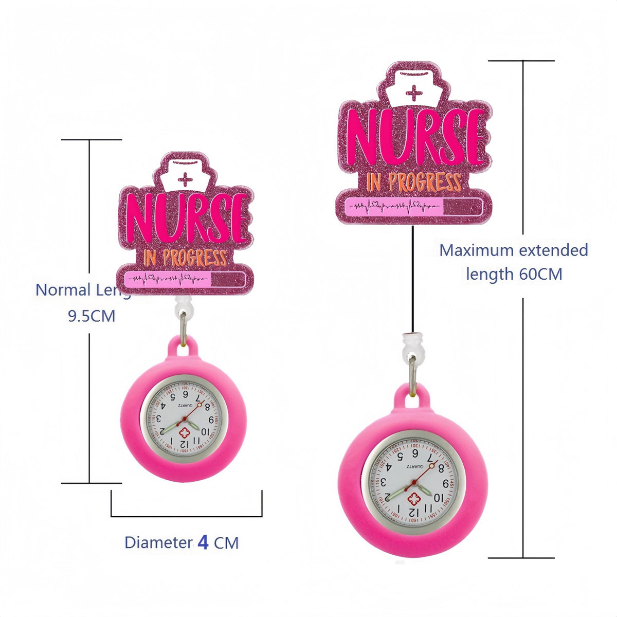 Medical Nurse Watch Nurse Badge Holder