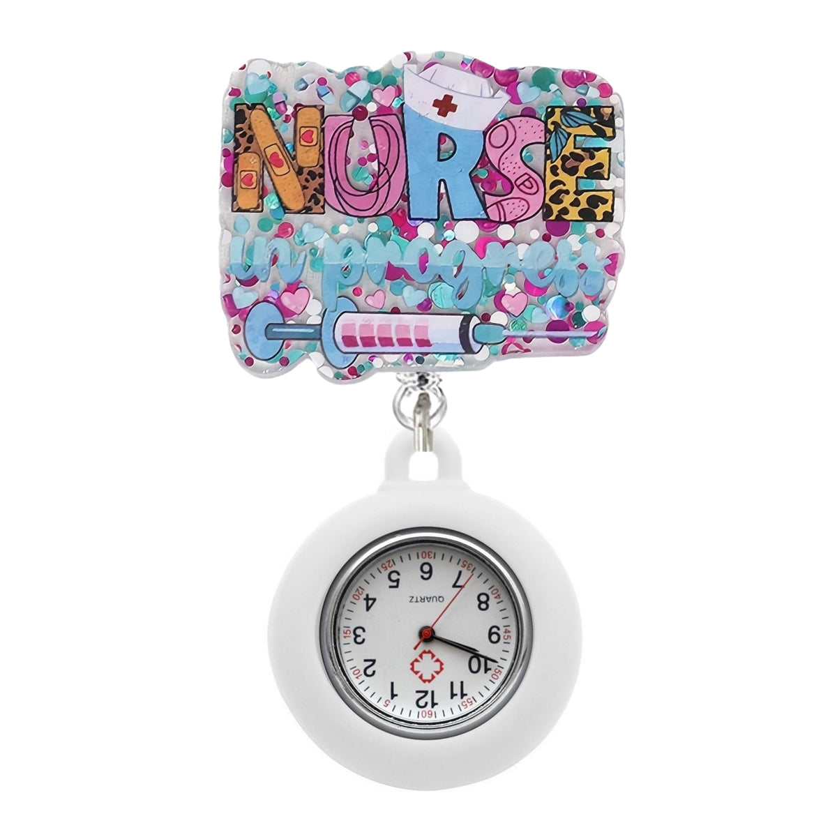 Medical Nurse Watch Nurse Badge Holder