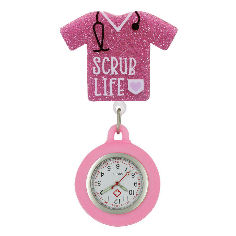 Medical Nurse Watch Nurse Badge Holder