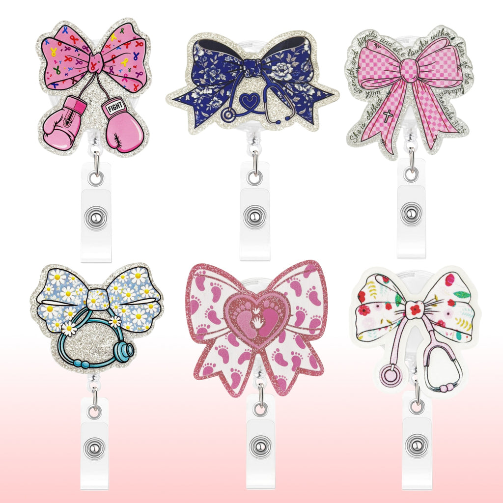 Medical Bow Nurse Badge Holder