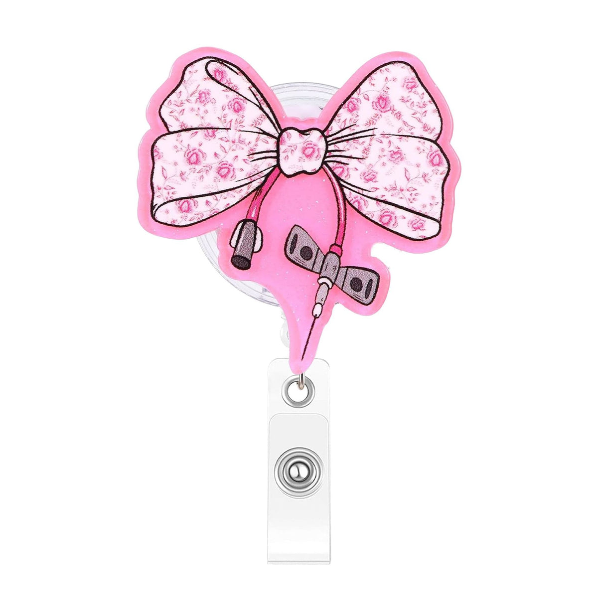 Bow Collection Nurse Badge Holder