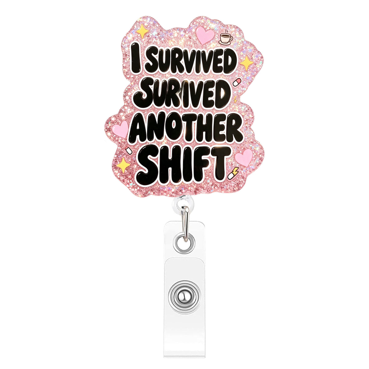 Funny Quotes Nurse Badge Holder
