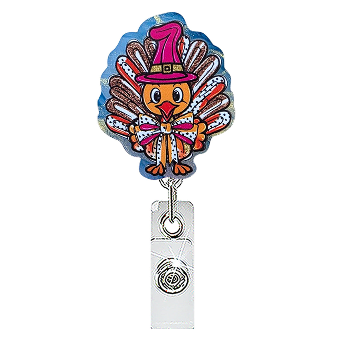 Thanksgiving Nurse Badge Holder