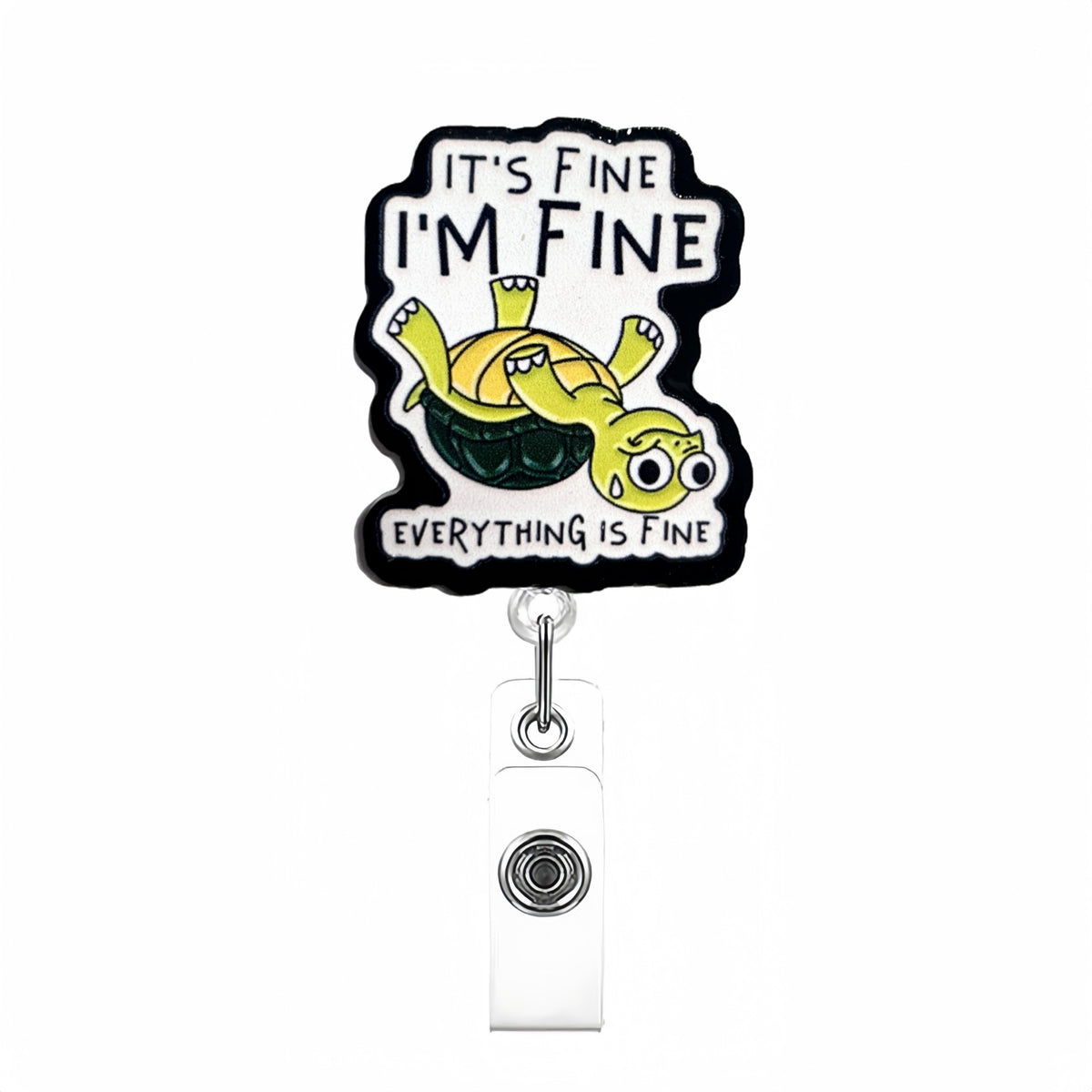Acrylic Designs Nurse Badge Holder