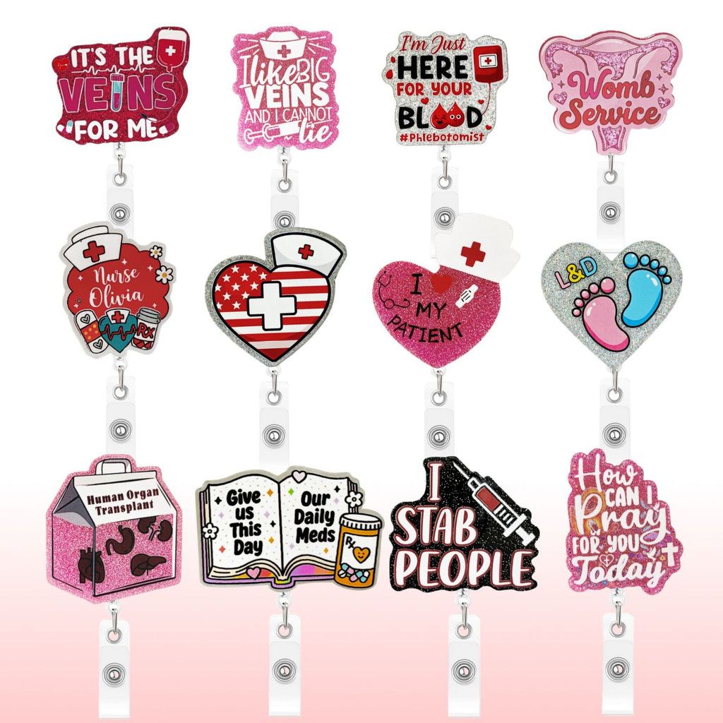 Nurse Theme Nurse Badge Holder