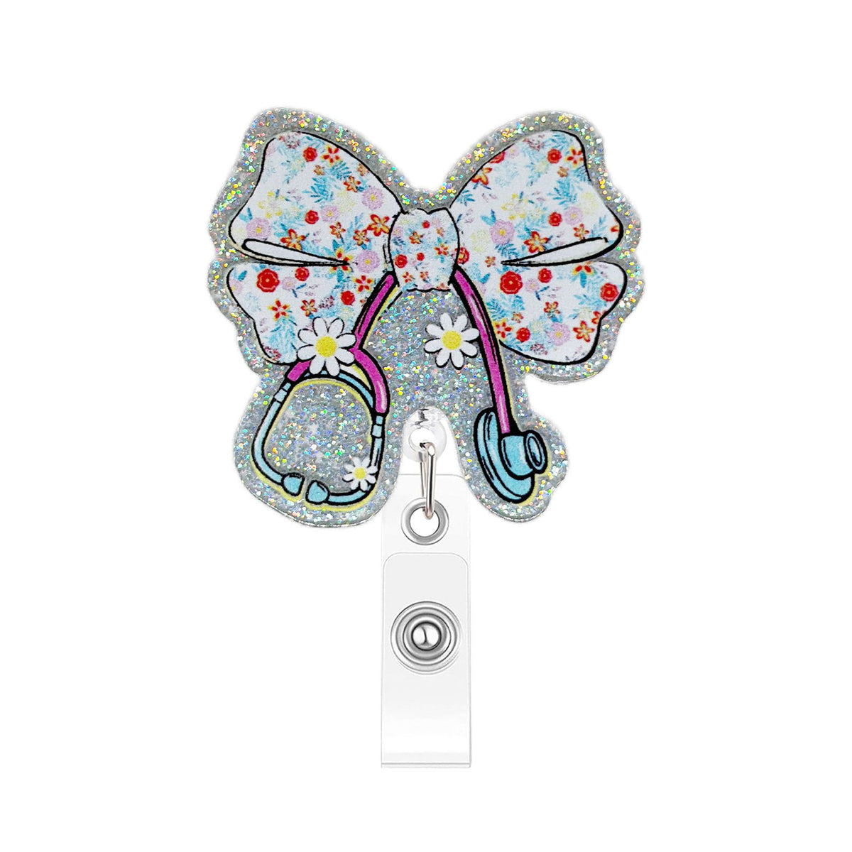 Bow Collection Nurse Badge Holder