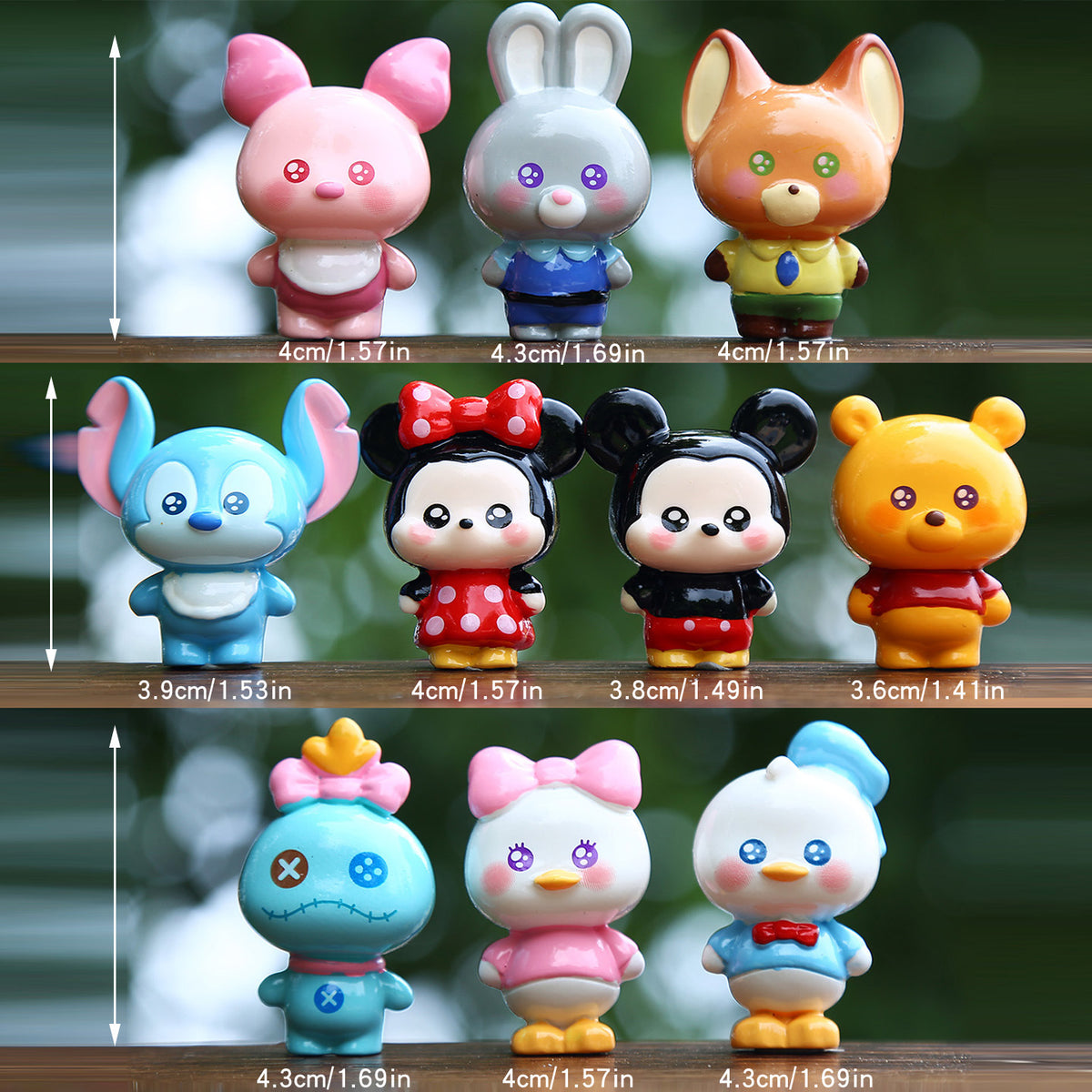 Disney Family Figure Topper Set