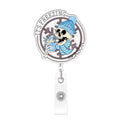Winter Christmas Nurse Badge Holder