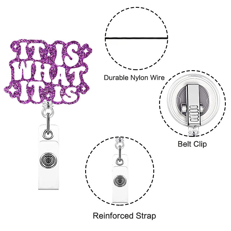 Medical Quotes Nurse Badge Holder