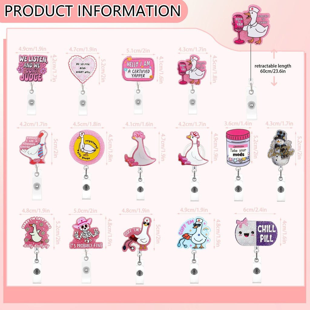 Acrylic Designs Nurse Badge Holder