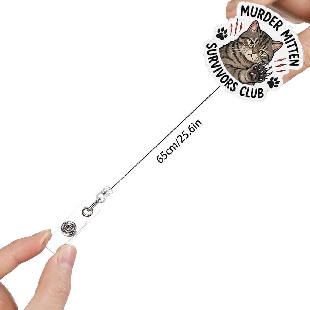 Cat Nurse Badge Holder