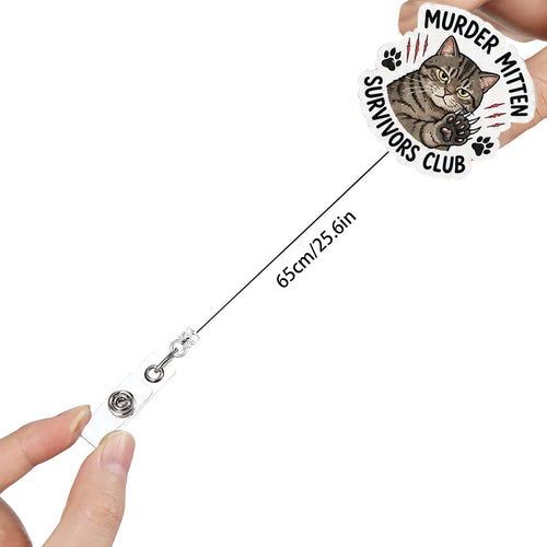 Cat Nurse Badge Holder