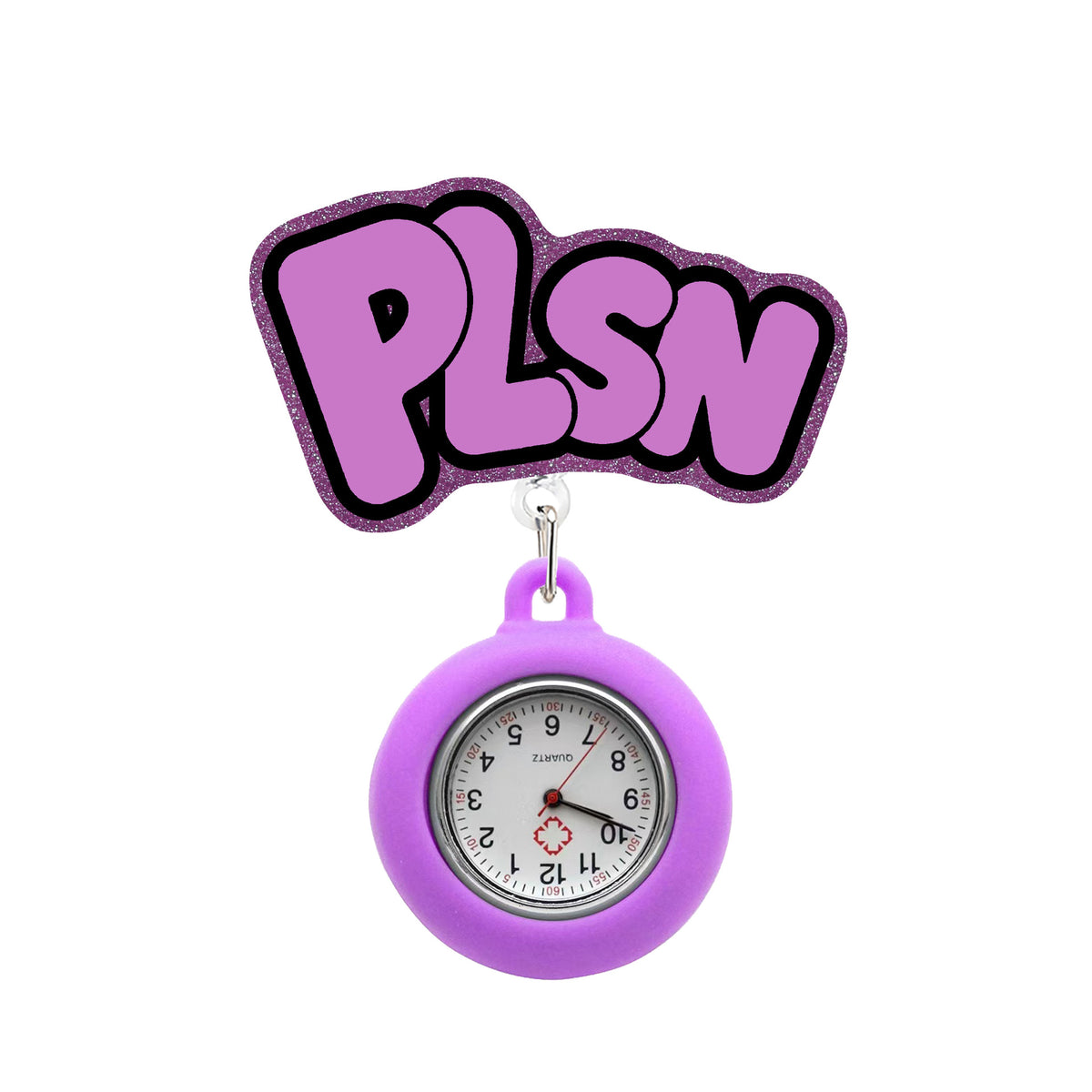 Silicone Nurse Watch Nurse Badge Holder