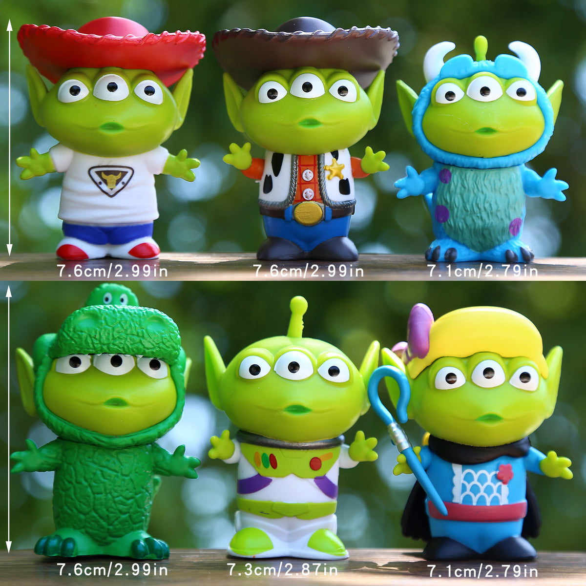 Toy Story Alien Figure Topper Set