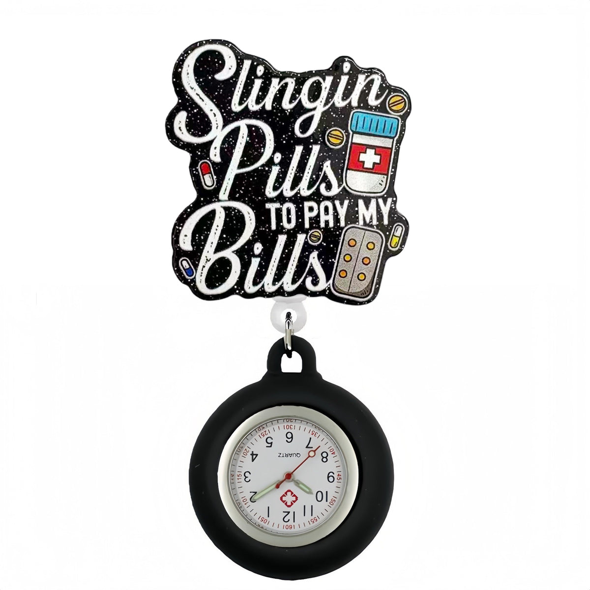 Medical Nurse Watch Nurse Badge Holder