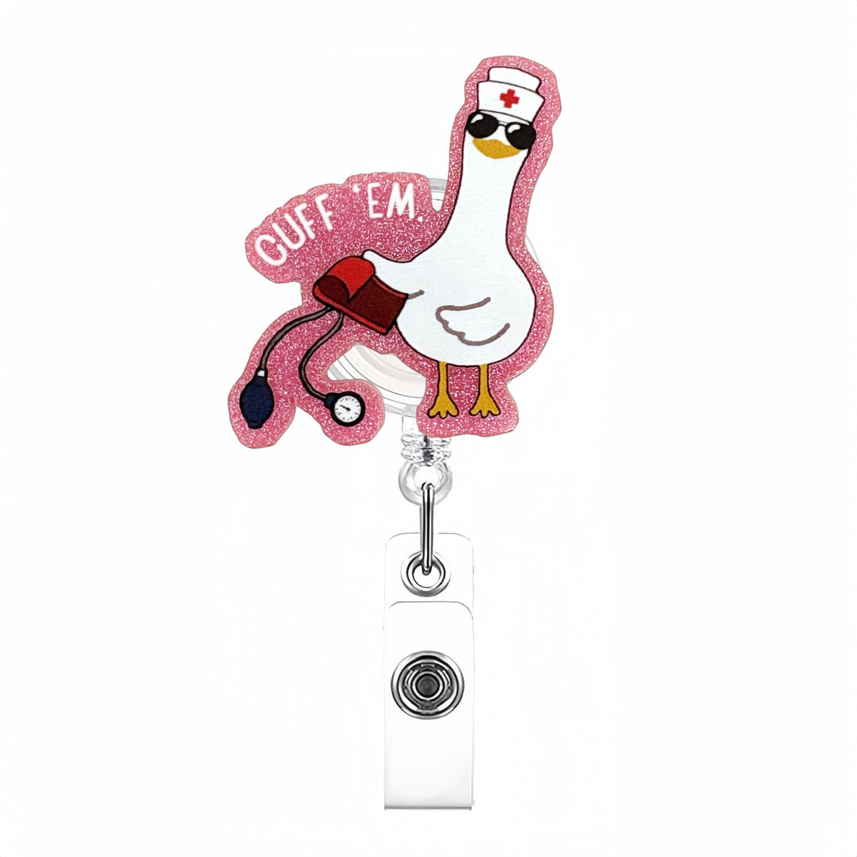 Acrylic Designs Nurse Badge Holder