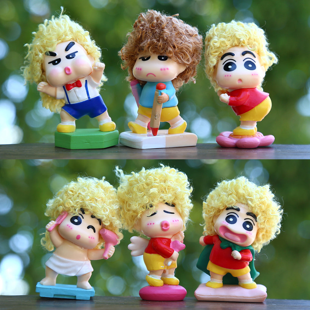 Crayon Shin Chan Figure Topper Set