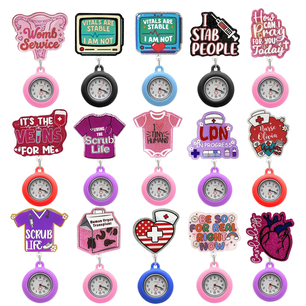 Nurse Watch Nurse Badge Holder