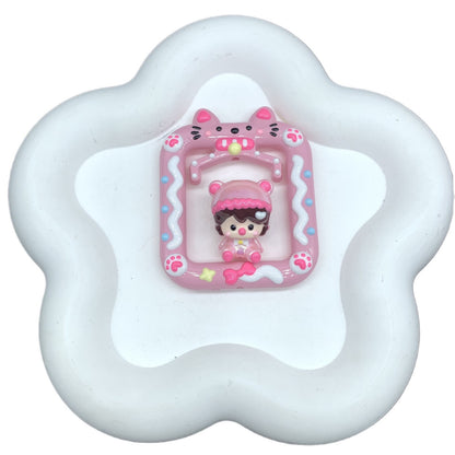 Mermaid Sweet Bean Hand Painted Beads (1pc)