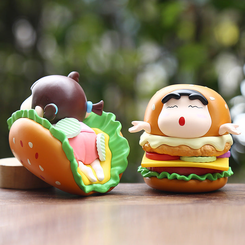 Crayon Shin Chan Friends Figure Topper Set