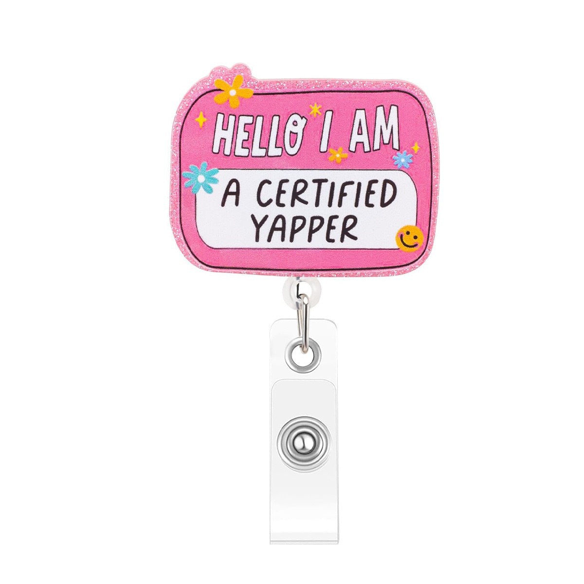 Acrylic Designs Nurse Badge Holder
