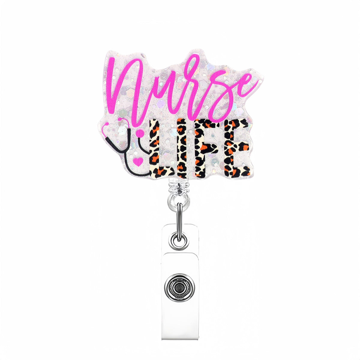 Acrylic Designs Nurse Badge Holder