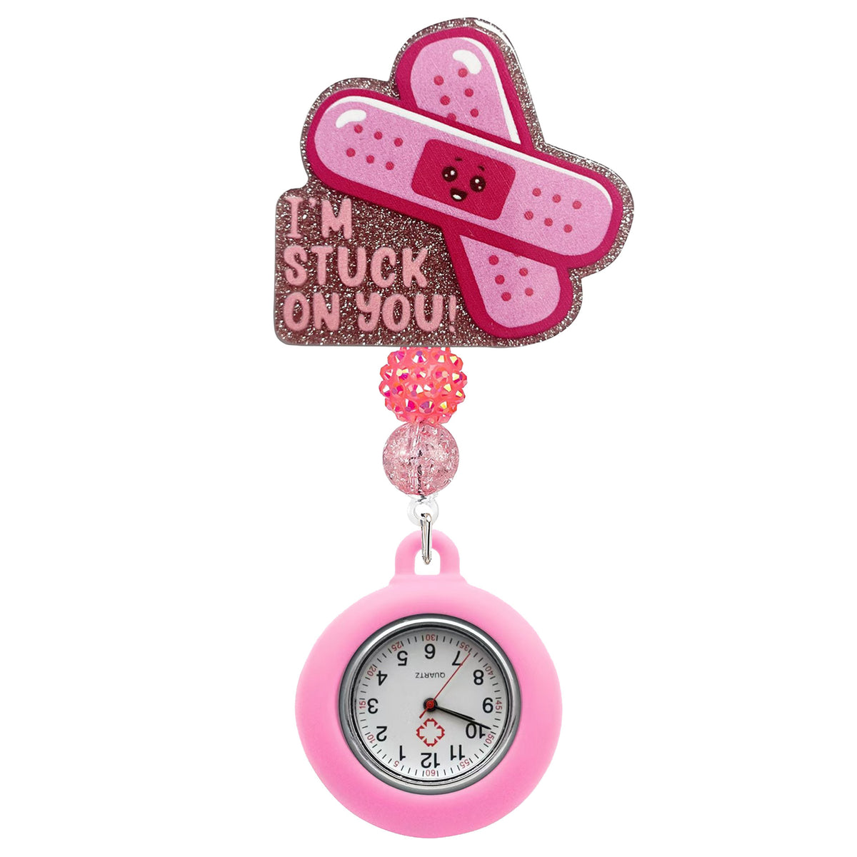Beaded Nurse Watch Nurse Badge Holder