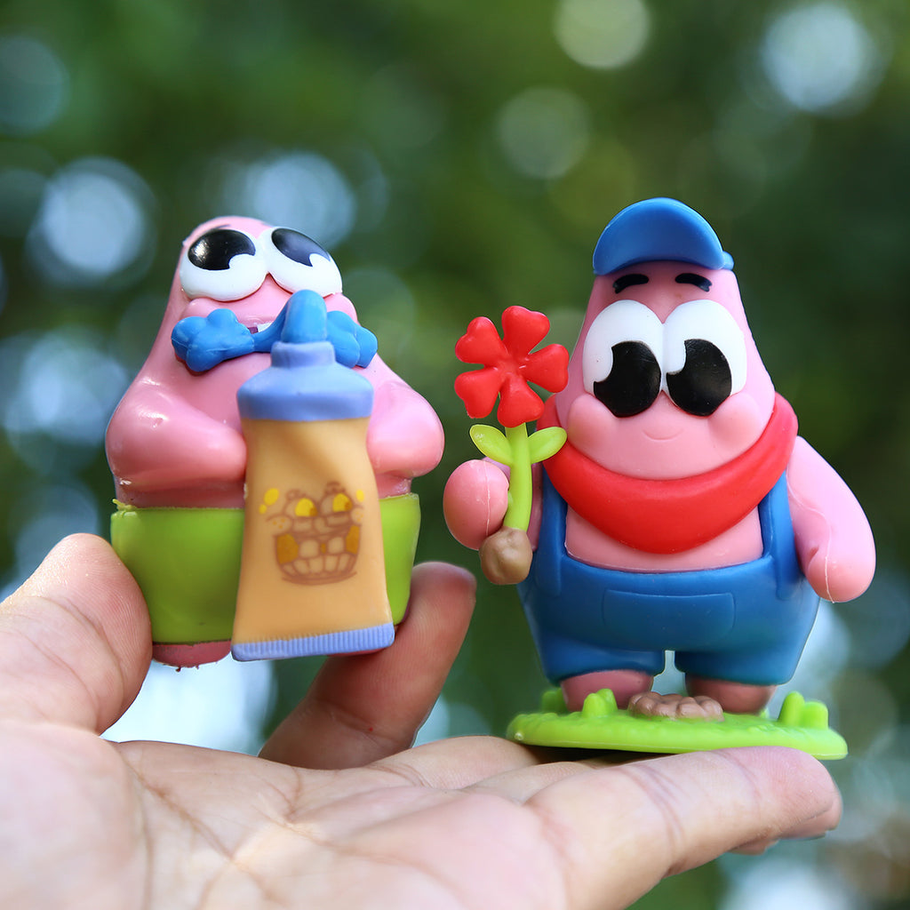 SpongeBob Garden Party Figure Topper Set