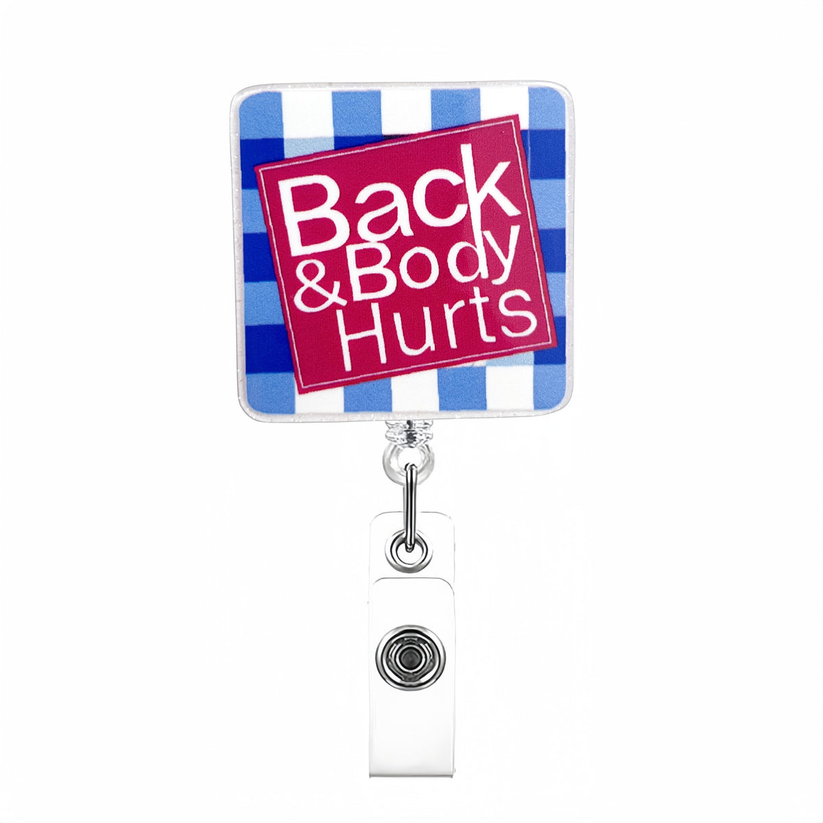 Acrylic Designs Nurse Badge Holder