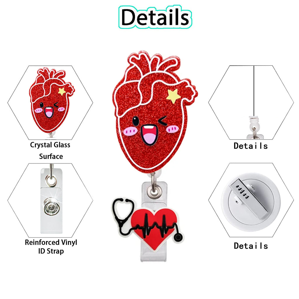 Medical Icons Nurse Badge Holder