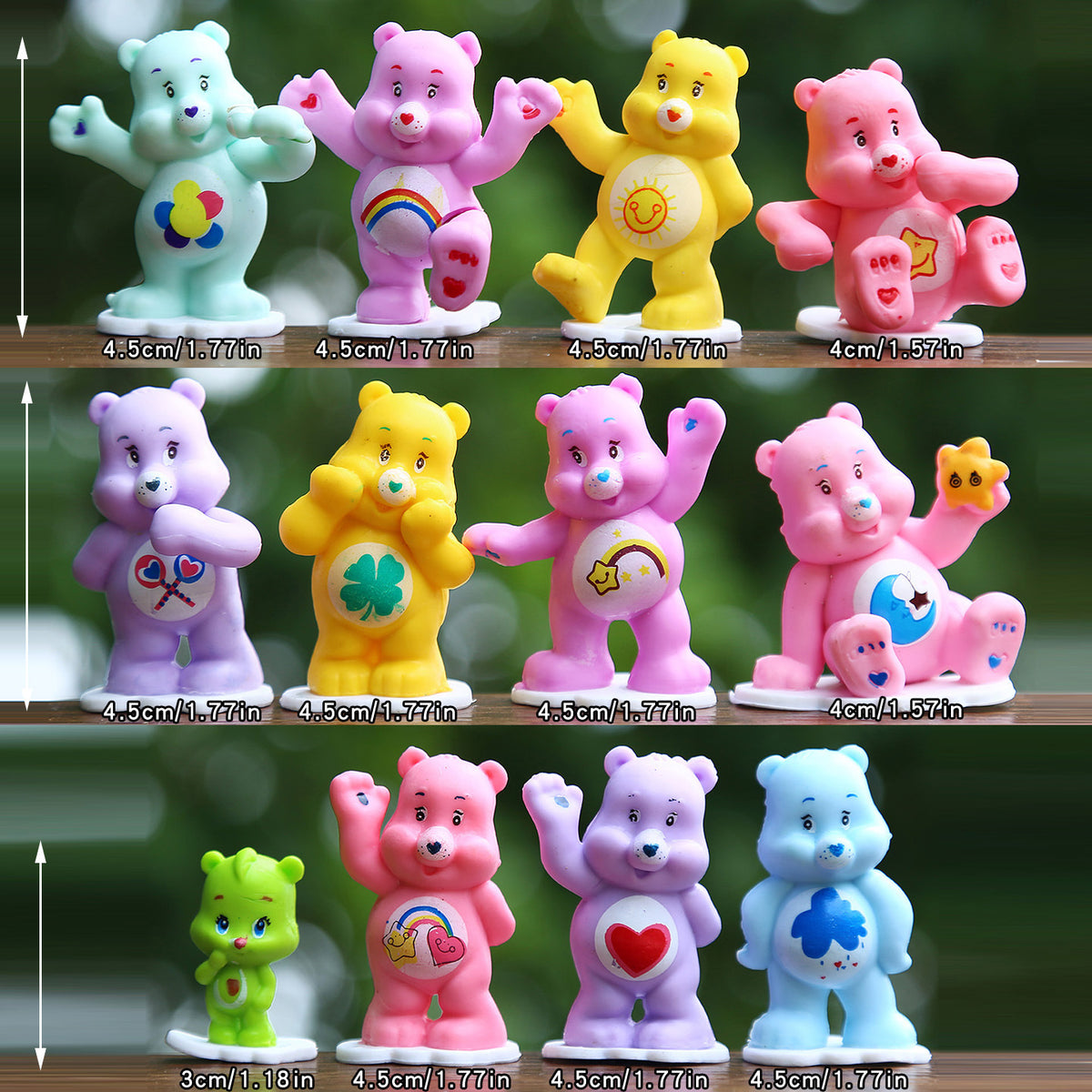 CareBears Figure Topper Set