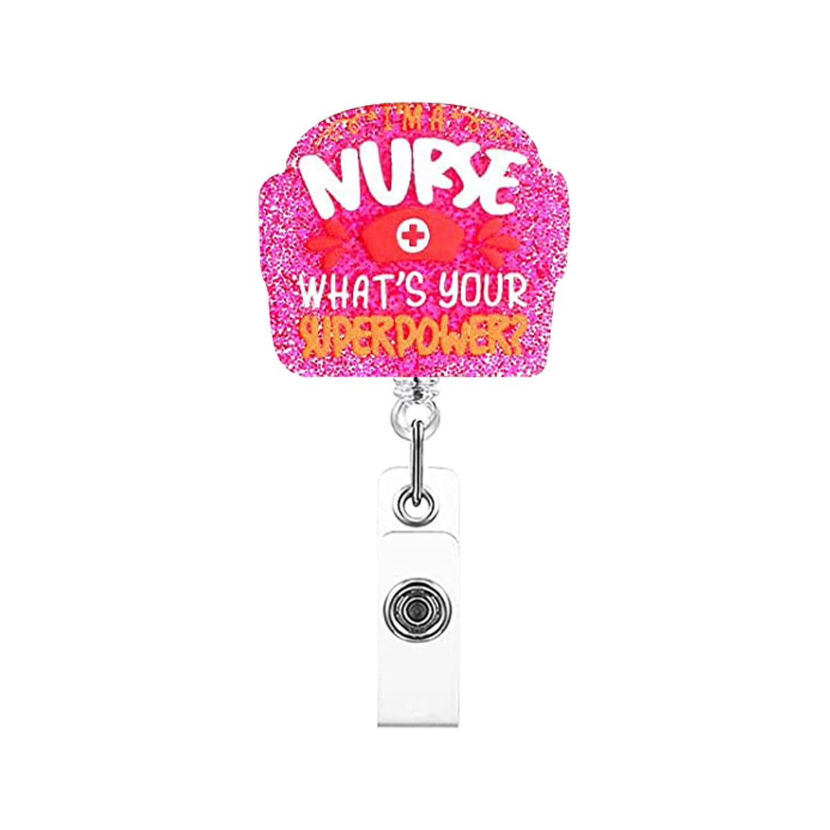 Medical Icons Nurse Badge Holder